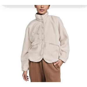 NWT Free People Movement X Hatch; Hit the Slopes Fleece Jacket; Large Size